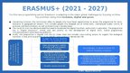 Presentations 'Erasmus+ funding program', 12.