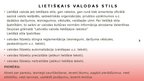 Presentations 'Latviešu valodas stili', 3.