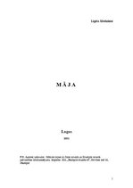 E-book 'Māja', 1.