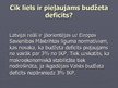 Presentations 'Budžeta deficīts un pārpalikums', 14.