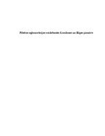 Research Papers 'Pilsētas aglomerācijas veidošanās: Londonas un Rīgas piemērs', 1.