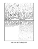 Summaries, Notes 'George Orwell “Selected Essays” - Quote Analysis (English)', 8.