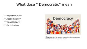 Presentations 'Is EU truly democratic', 4.