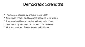 Presentations 'Is EU truly democratic', 6.