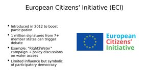 Presentations 'Is EU truly democratic', 9.