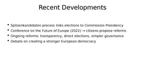 Presentations 'Is EU truly democratic', 10.