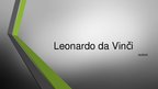 Presentations 'Prezentācija par Leonardo da Vinči', 1.