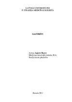 Research Papers 'Gastrīts', 1.