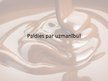 Presentations 'Melnā un piena šokolāde', 14.
