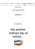 Summaries, Notes 'Lesson Plan for Form 7 "Making a Film"', 2.