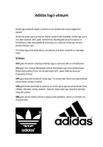 Summaries, Notes '"Adidas" logo vēsture', 1.