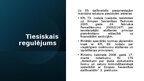 Presentations 'ES dalībvalstī piespriestas mantiska rakstura piedziņas izpilde Latvijā', 2.