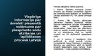 Presentations 'ES dalībvalstī piespriestas mantiska rakstura piedziņas izpilde Latvijā', 3.
