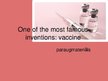 Presentations 'One of the most famous inventions: vaccine', 1.