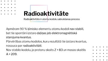 Presentations 'Radioaktivitāte un Kirī dzimta', 2.