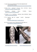 Research Papers 'Tetovējumu priekšrocības un trūkumi', 9.