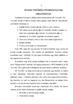Summaries, Notes 'ZS "Kurmīši" pieteikums Latvijas kvalitātes balvas izcīņai', 3.