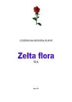 Business Plans 'Biznesa plāns "Zelta flora"', 1.