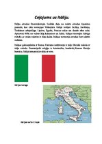 Summaries, Notes 'Ceļojums uz Itāliju', 1.