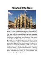Summaries, Notes 'Ceļojums uz Itāliju', 5.