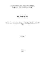 Research Papers 'Civilās aizsardzības plāns dzīvojamai ēkai Rīgā, Maskavas ielā 273 k-4', 1.