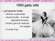 Presentations 'Retro stili - stilistika', 38.