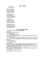 Summaries, Notes 'Lēļveidīgie', 12.