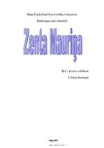 Research Papers 'Zenta Mauriņa', 1.