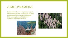 Presentations 'Piramīdas dabā', 3.