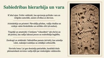 Presentations 'Maiju civilizācija', 12.