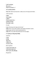 Samples 'English – vocabulary and everyday communication', 12.