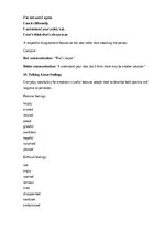 Samples 'English – vocabulary and everyday communication', 13.