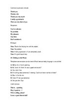 Samples 'English – vocabulary and everyday communication', 15.