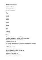 Samples 'English – vocabulary and everyday communication', 18.