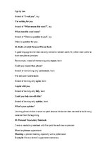 Samples 'English – vocabulary and everyday communication', 30.