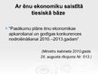 Presentations 'Ēnu ekonomikas attīstības prognozes Latvijā', 6.