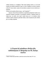Research Papers 'Fausta metamorfoze latviešu literatūrā', 18.