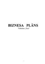 Business Plans 'Biznesa plāns veikalam "Esse"', 1.