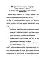Research Papers 'Starptautiskās ekonomiskās integrācijas teorētiskie aspekti', 4.