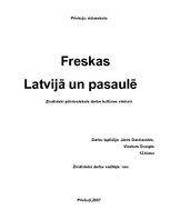 Research Papers 'Freskas Latvijā un pasaulē', 1.