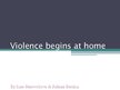 Presentations 'Violence at Home', 2.