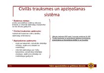 Presentations 'Minimālās prasības civilās aizsardzības pamatjautājumu apguvei', 31.