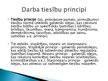 Presentations 'Darba tiesību principi un funkcijas', 2.