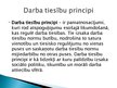 Presentations 'Darba tiesību principi un funkcijas', 3.