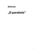 Research Papers 'E-paraksts', 1.