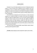 Term Papers 'Darba līguma nošķiršanas no uzņēmuma līguma nozīme darba tiesiskajās attiecībās', 3.