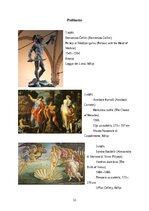 Research Papers 'Antīkā mitoloģija renesanses mākslā', 12.