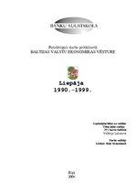Research Papers 'Liepāja 1990.-1999.gadā', 1.