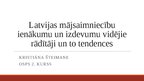 Presentations 'Latvijas mājsaimniecību ienākumu un izdevumu vidējie rādītāji un to tendences', 1.