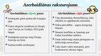 Presentations 'Starptautiskās tirdzniecības raksturojums Azerbaidžānā', 5.